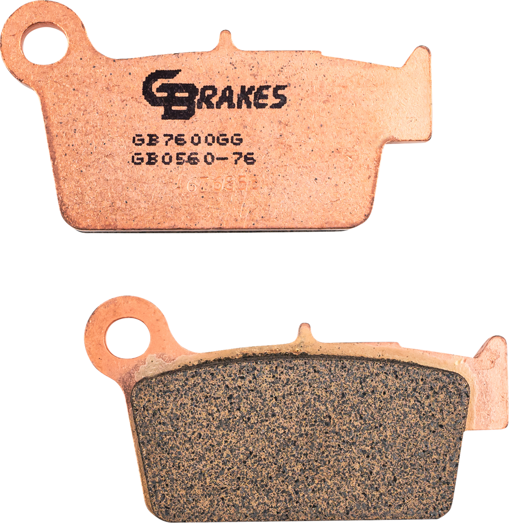 GBRAKES HH Sintered Brake Pads - Brake Pads / Sintered / Rear 1722-1004