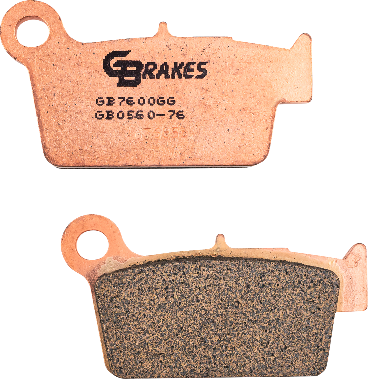 GBRAKES HH Sintered Brake Pads - Brake Pads / Sintered / Rear 1722-1004