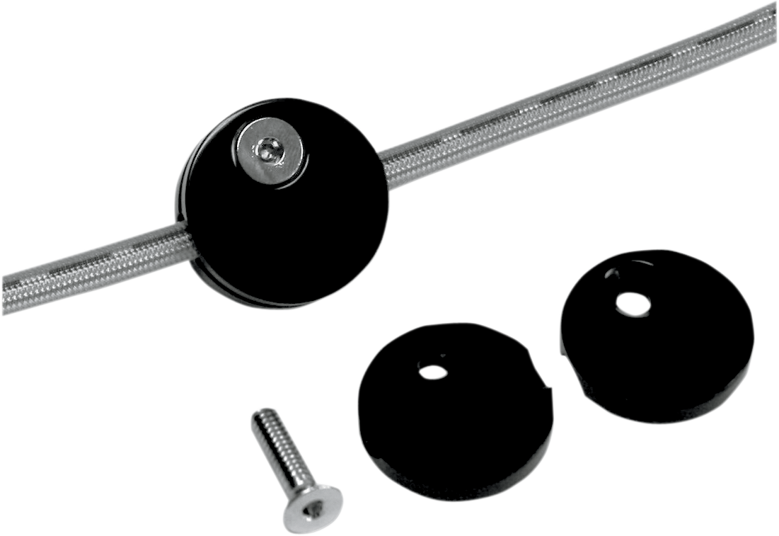 ACCUTRONIX Brake Line Sandwich - Black 1742-0354