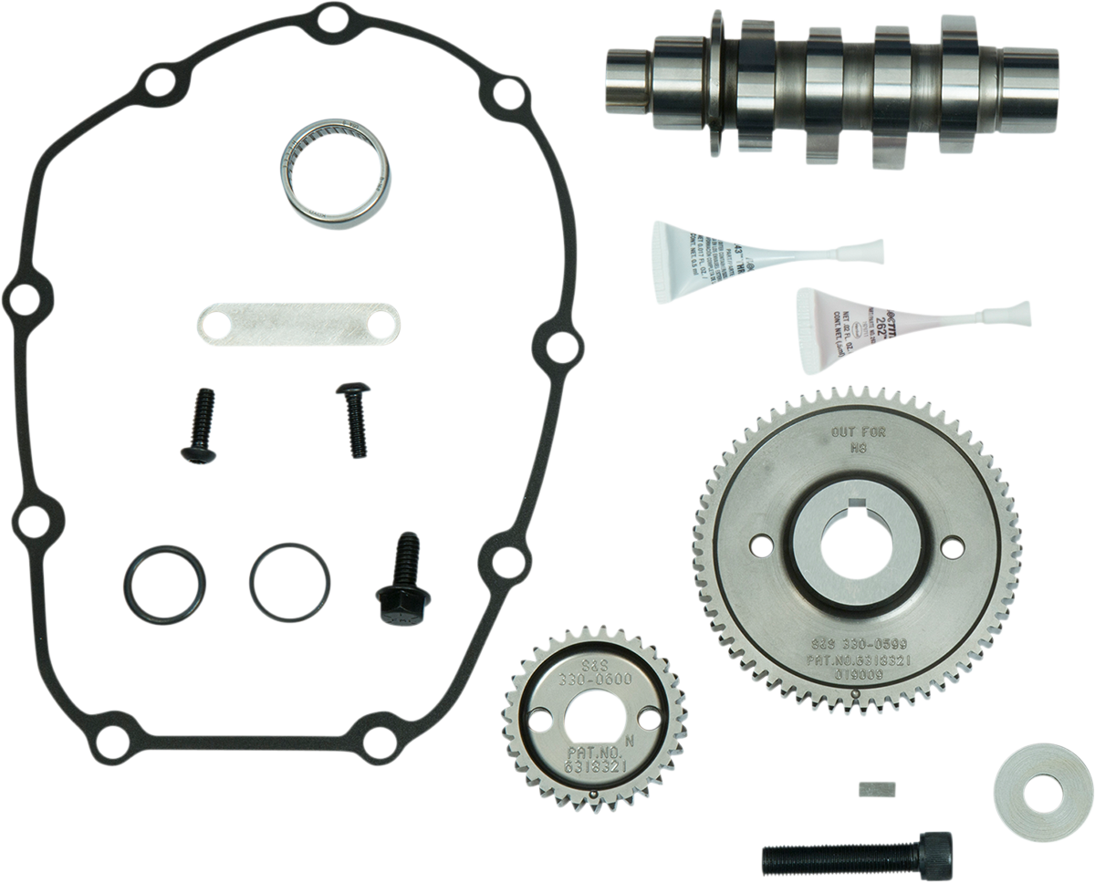 S&S CYCLE 590G Gear Drive Camshaft Kit - Camshaft Kit / 590G / Gear Drive / M8 0925-1342
