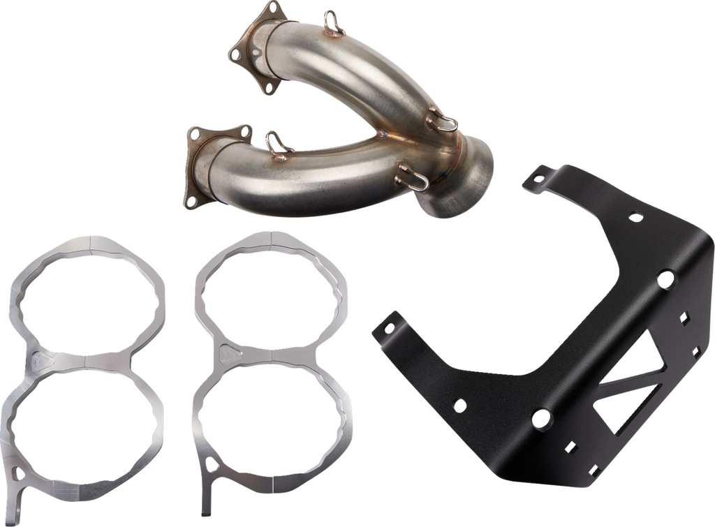 TRINITY RACING Stainless Steel Slip-On Muffler - Stainless Steel Slip-On Mufflers 1831-1061