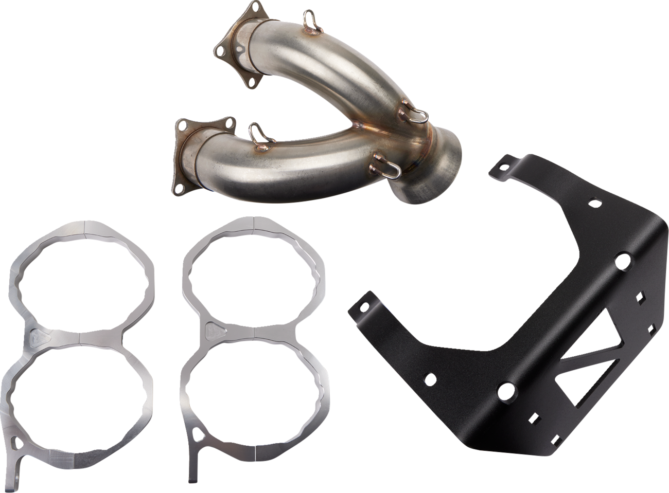 TRINITY RACING Stainless Steel Slip-On Muffler - Stainless Steel Slip-On Mufflers 1831-1061