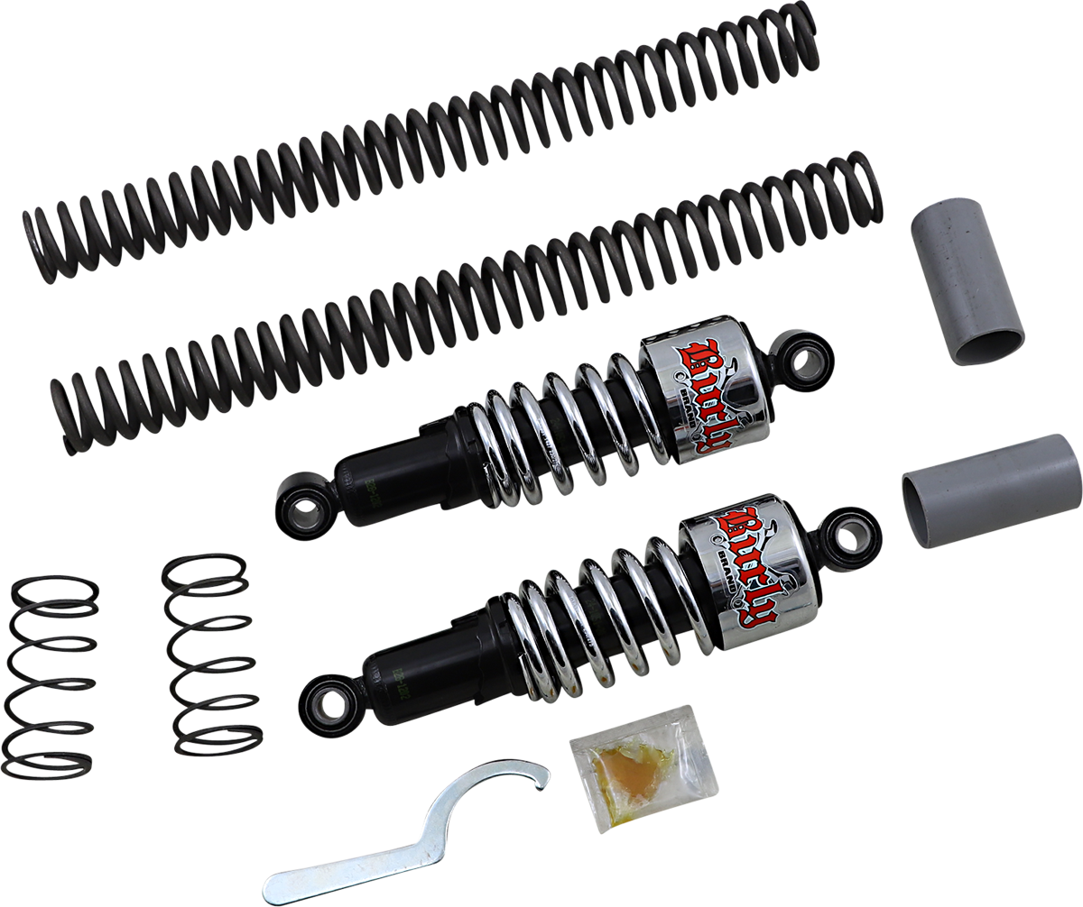 BURLY BRAND Suspension Kit - Slammer / Chrome / '06 / '17 FXD 1310-0470