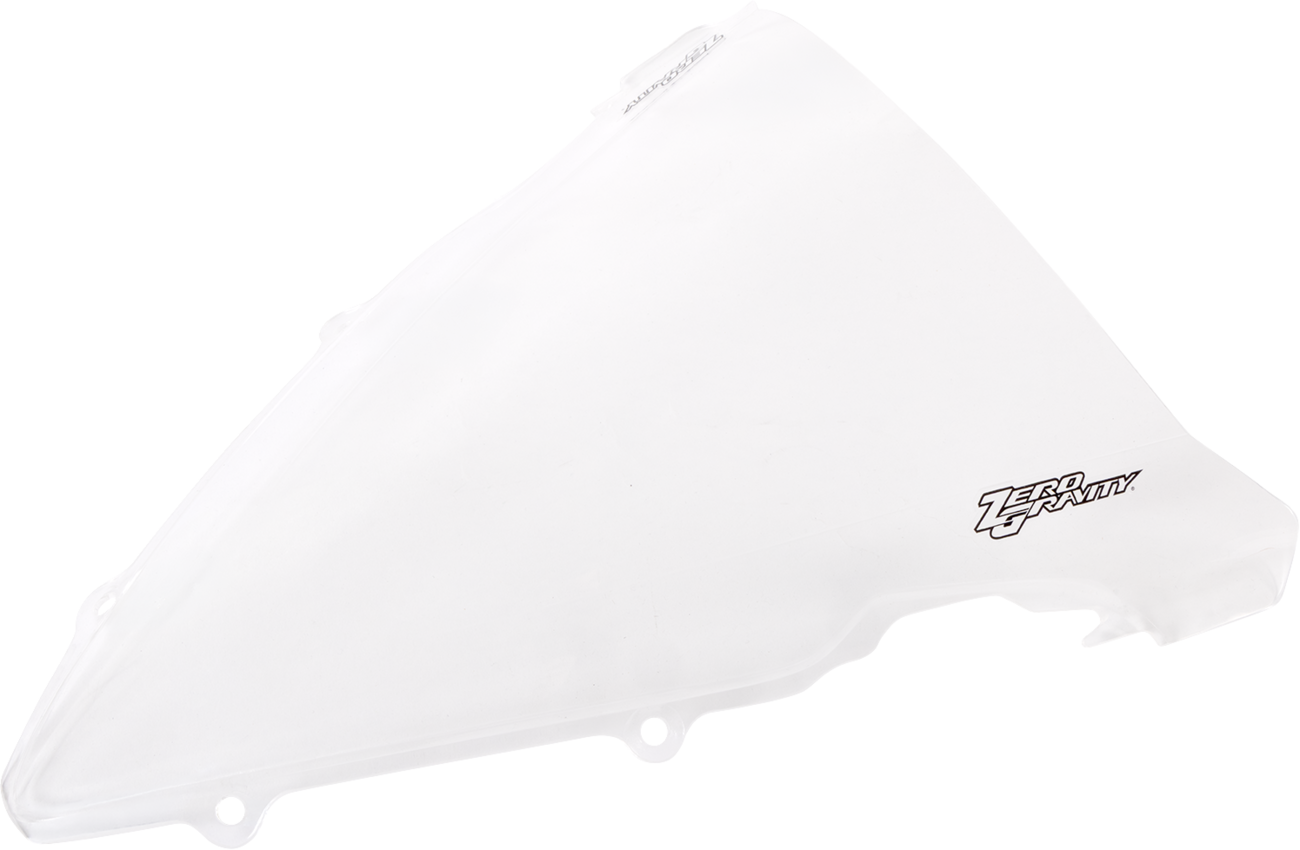 ZERO GRAVITY Double Bubble Windscreen - Clear