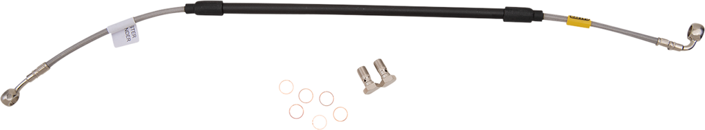 GBRAKES Complete Brake Line Kit - Brake Line Kit / Stainless Steel 1741-6132