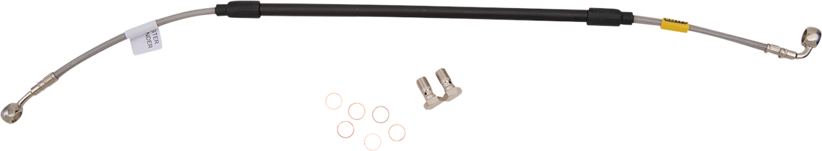 GBRAKES Complete Brake Line Kit - Brake Line Kit / Stainless Steel 1741-6132