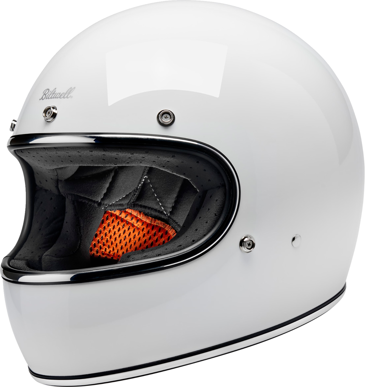BILTWELL Gringo Helmet - Gloss White / XS 0101-20270