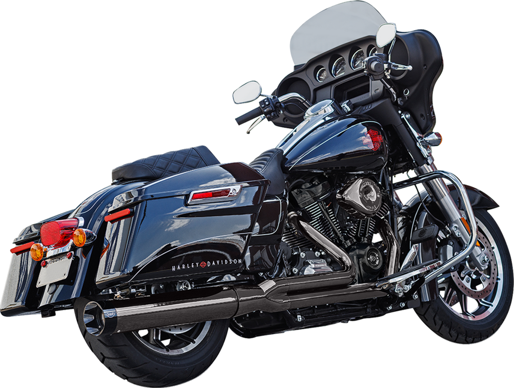 2-into-1 Sidewinder® Exhaust System - Lava Chrome - 50-State - M8