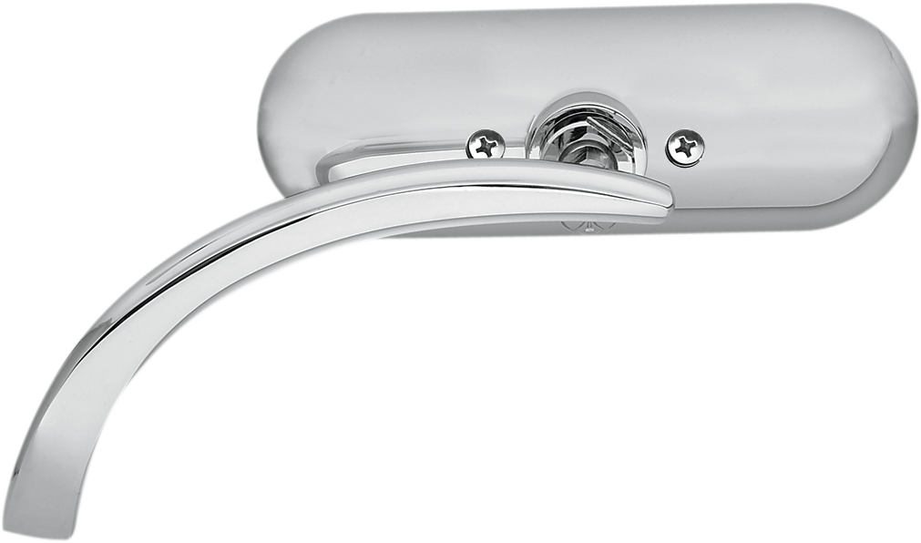 ARLEN NESS Mirror - Micro / Mini / Side View / Oval / Chrome / Left 0640-0493