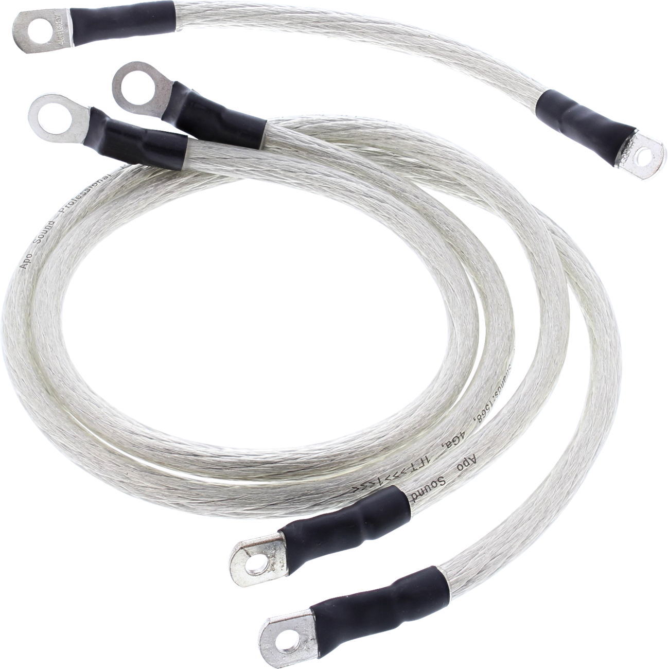 ALL BALLS Battery Cable Kit - Clear 2113-1005