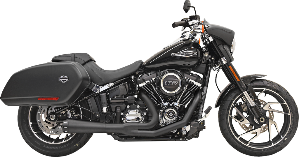 2-into-1 Road Rage Exhaust System - Black