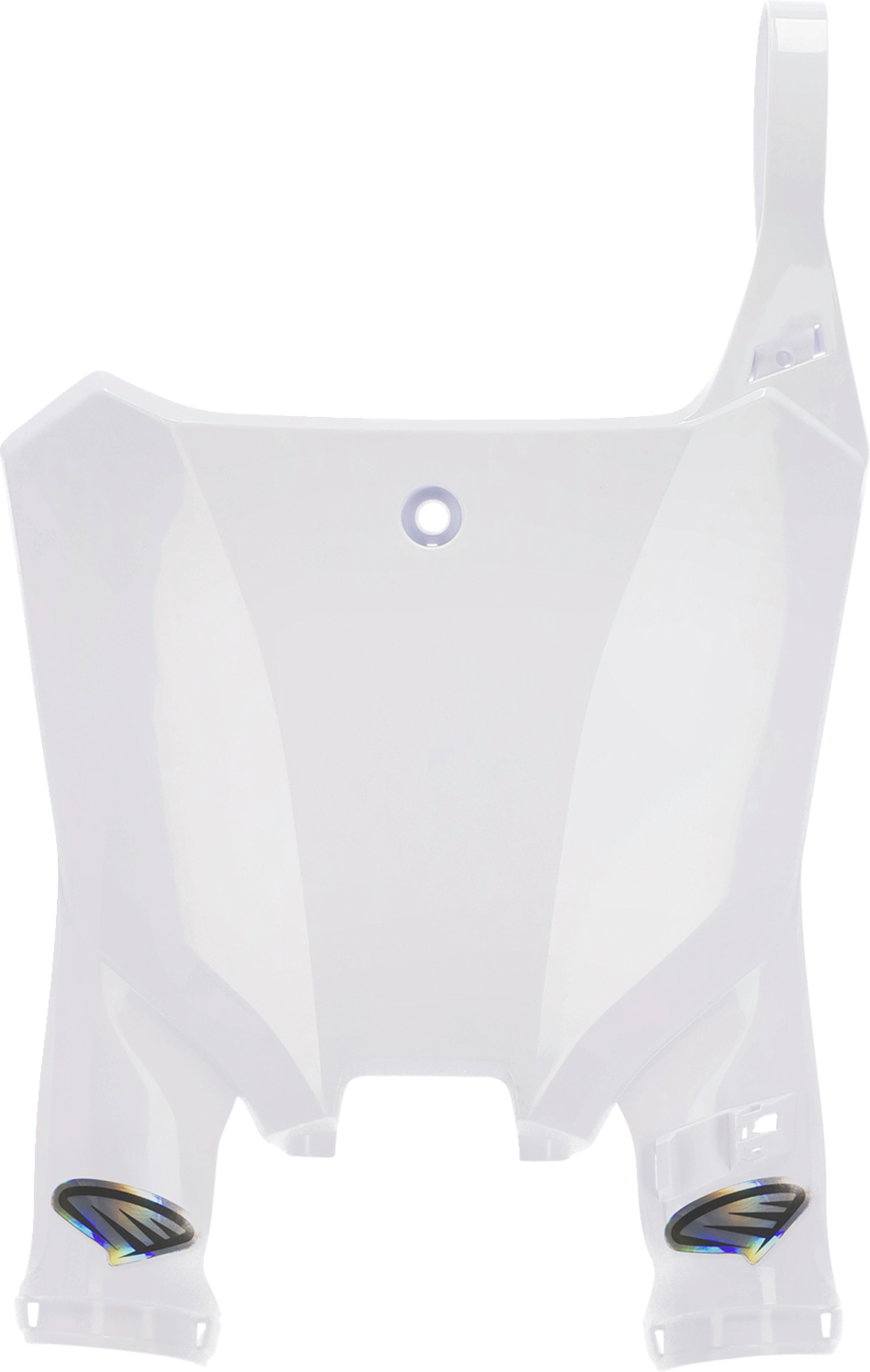 CYCRA Stadium Number Plate - White 0520-4122