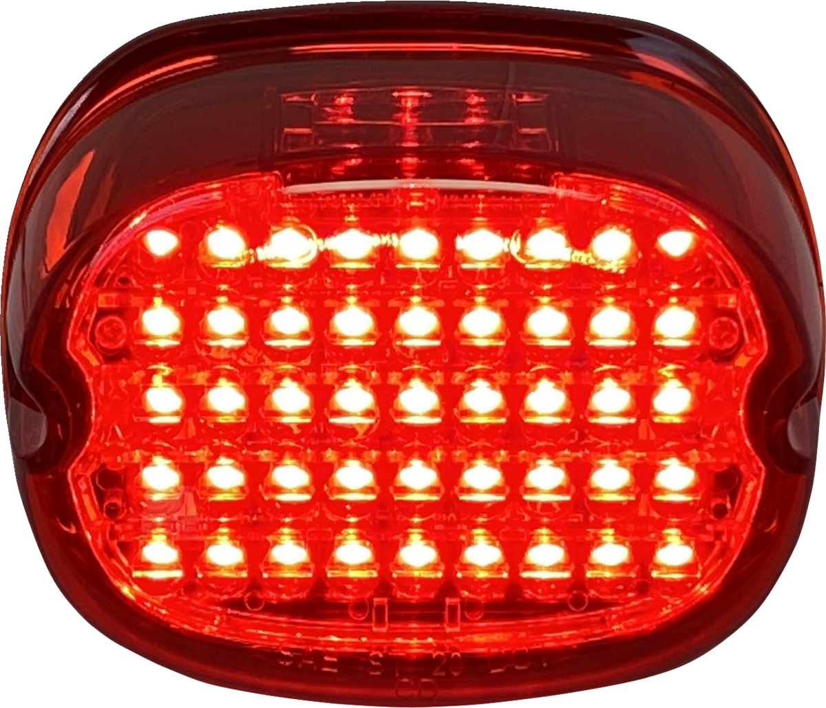 CUSTOM DYNAMICS Taillight - No Window / Red 2010-1433