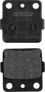 GALFER Offroad Organic Brake Pads - 1721-2403