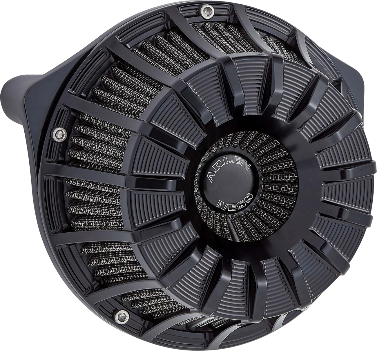 ARLEN NESS Inverted Series Air Cleaner Kit - 15-Spoke / All Black 1010-3223