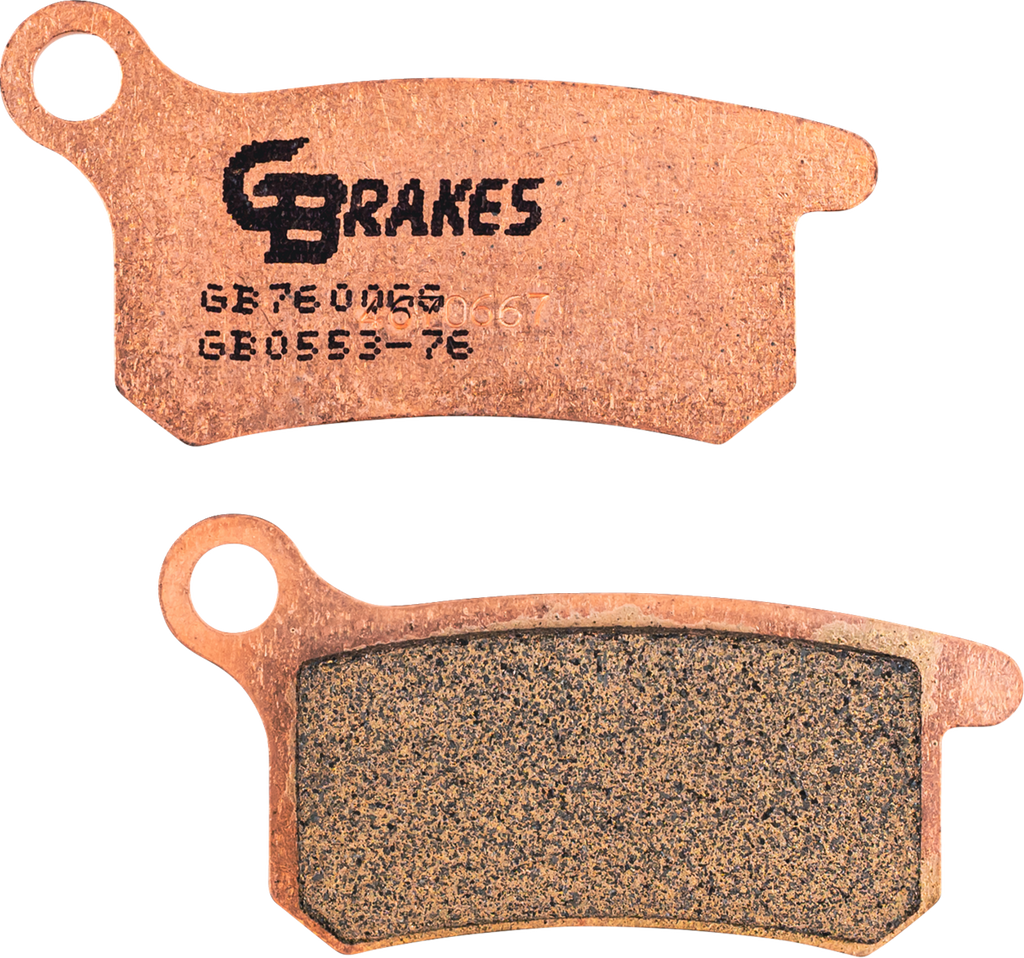 GBRAKES HH Sintered Brake Pads - Brake Pads / Sintered / Front/Rear 1722-1002