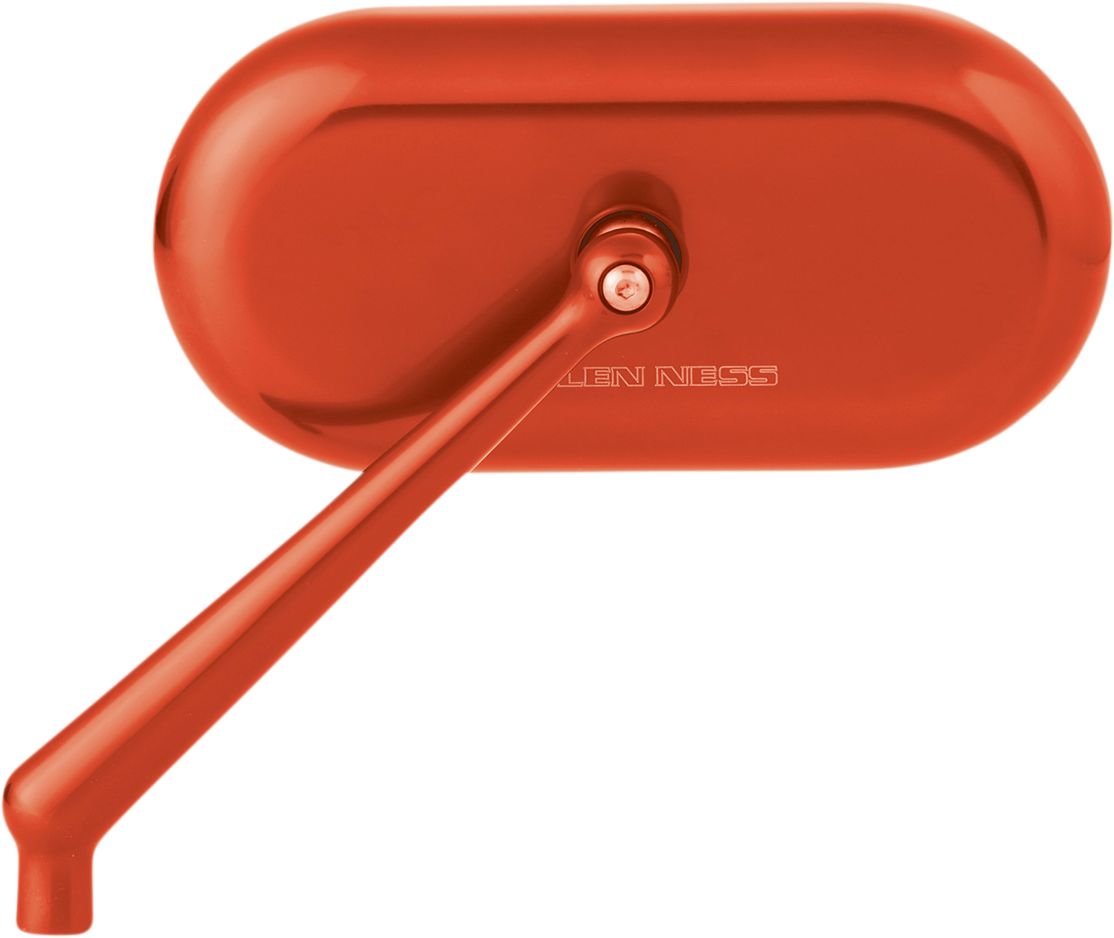 ARLEN NESS Mirror - Side View / Oval / Orange / Left 0640-1446