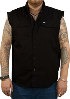 LETHAL THREAT USA Skull Melt Sleeveless Shirt