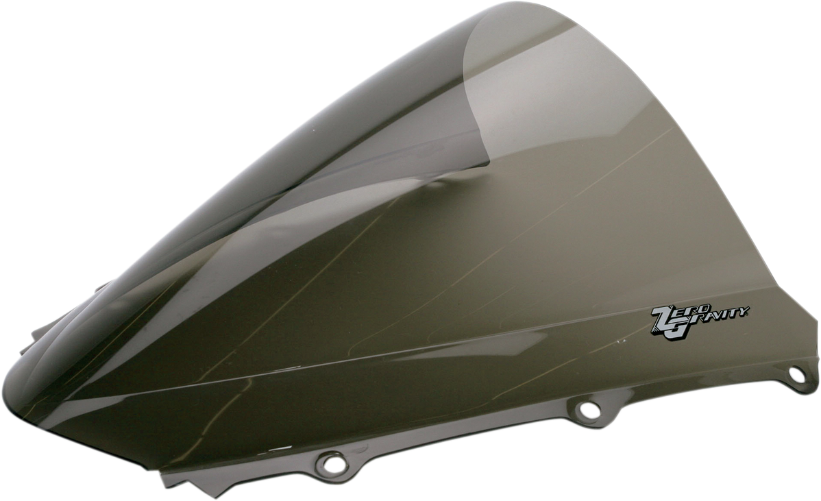 ZERO GRAVITY Double Bubble Windscreen - Smoke