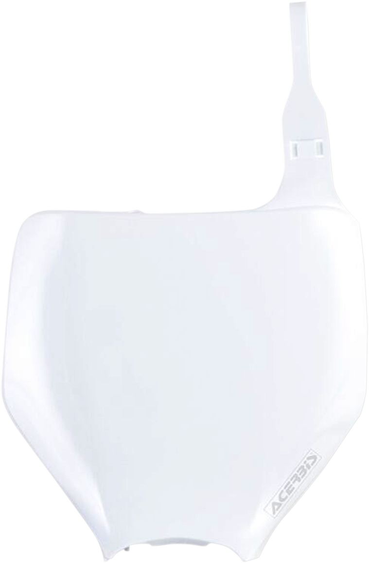 ACERBIS Front Number Plate - White 15-2121-06