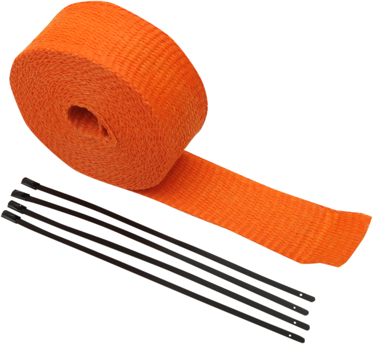 CYCLE PERFORMANCE PROD. Fiberglass Exhaust Wrap Kit - Orange / 2" x 25' 1861-0899