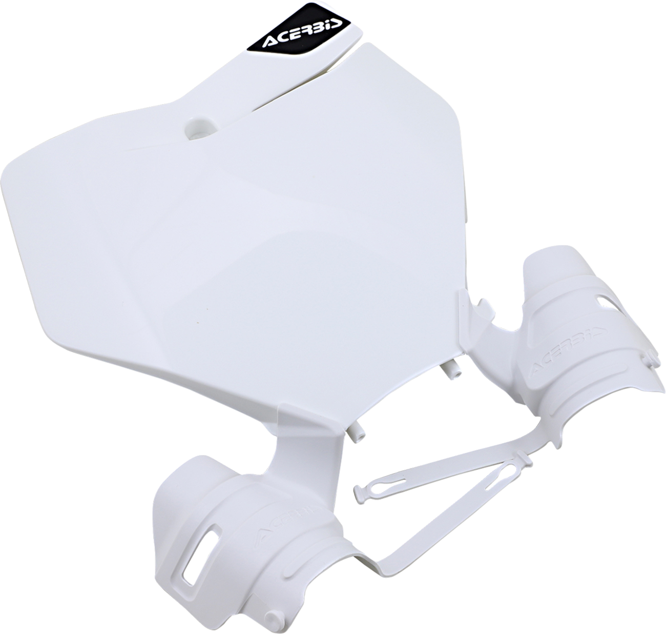 ACERBIS Raptor Number Plate - White 0520-2973