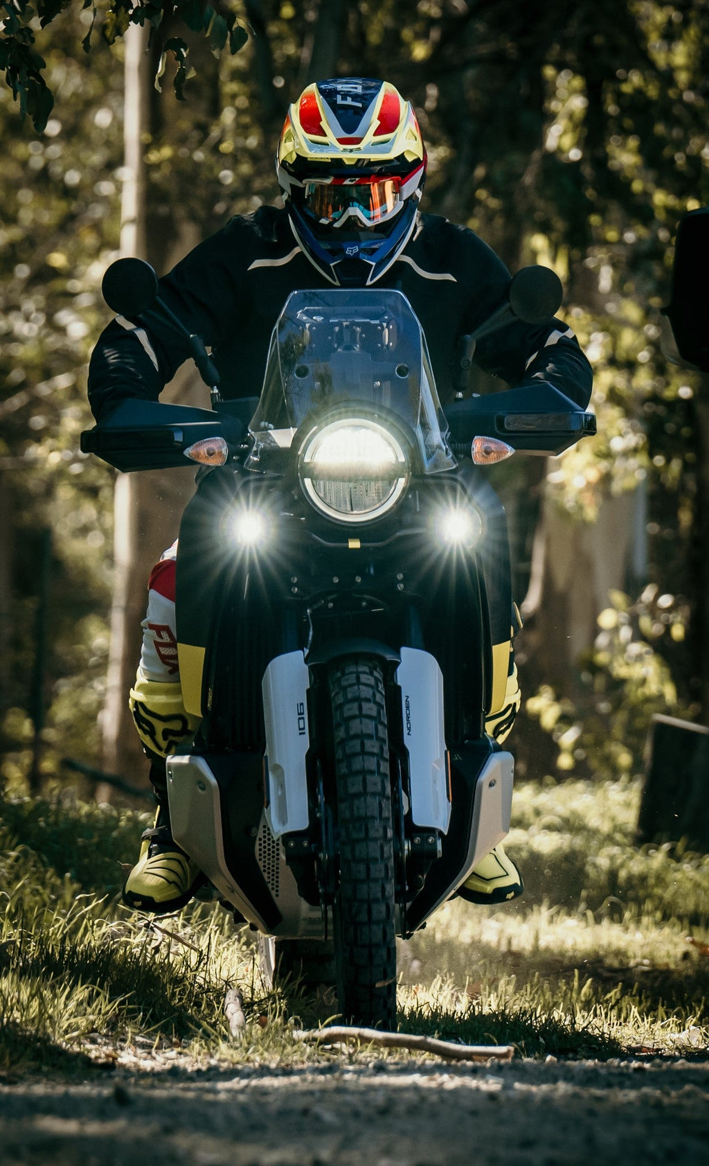 Yoshimura 790/890 Adventure 19-23 / 22-23 Norden 901 RS-4 Stainless Slip-On Exhaust, w/ Stainless Muffler