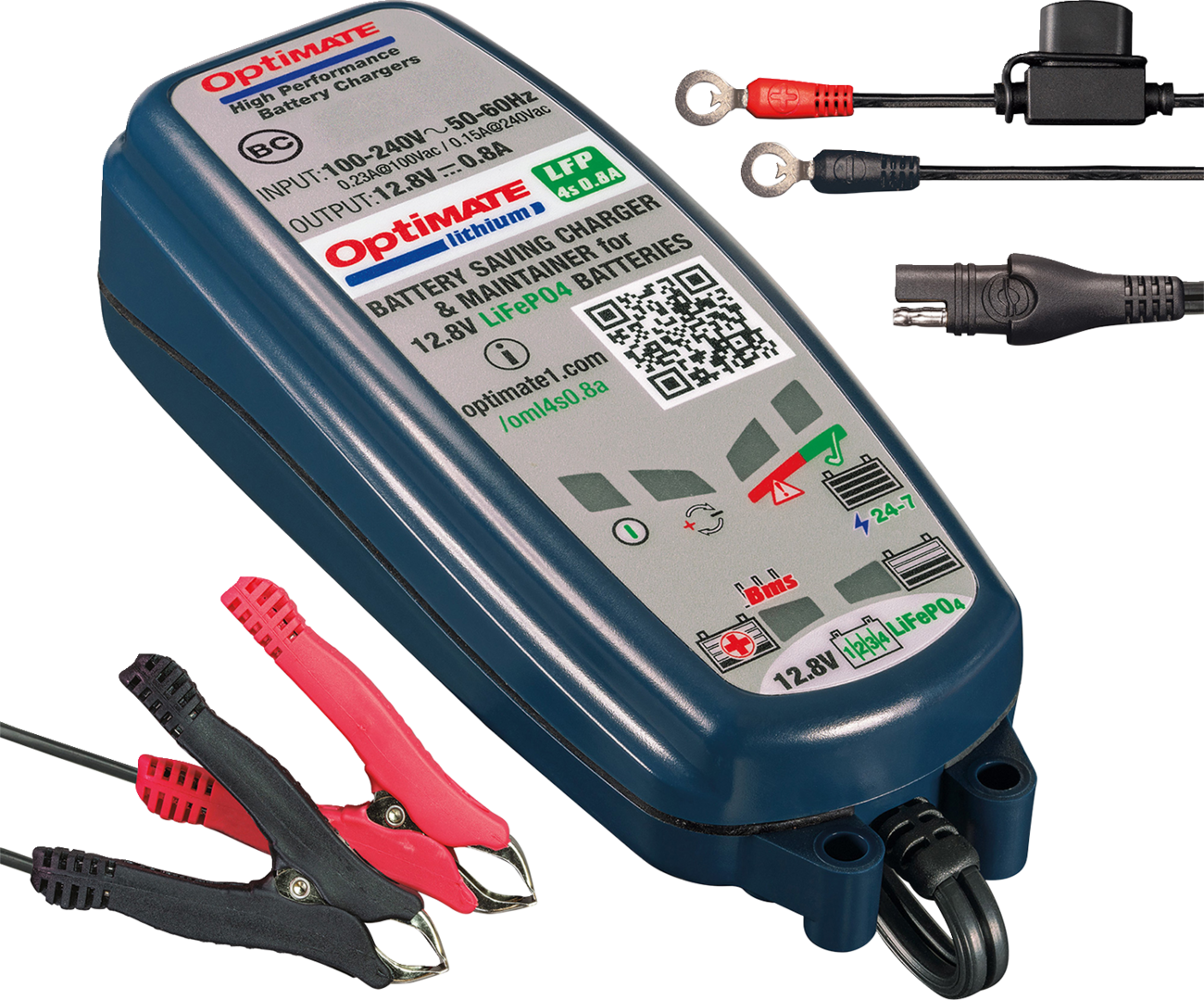 TECMATE OptiMate™ Lithium Battery Charger and Maintainer - Battery Charger/Maintainer / Lithium 3807-0265