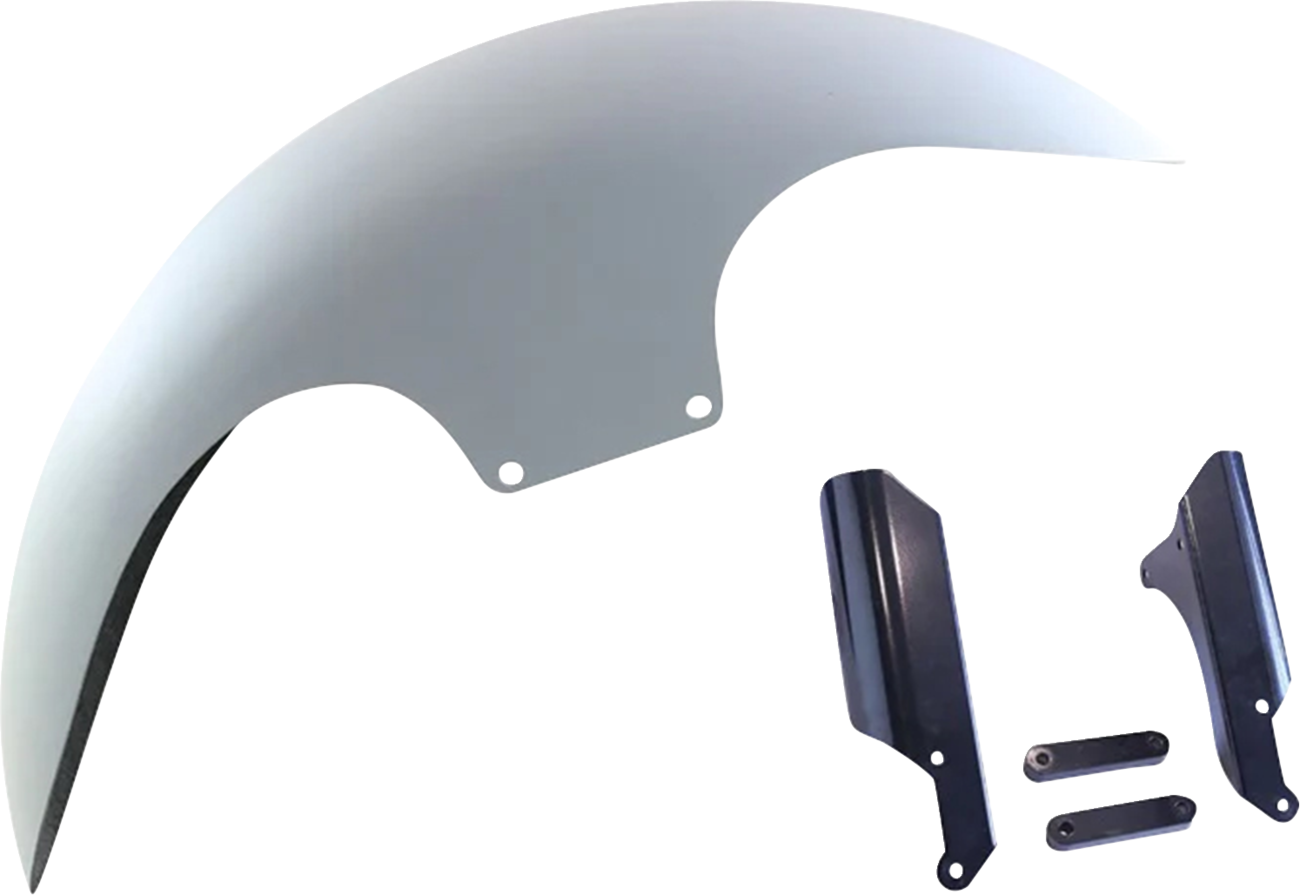 PAUL YAFFE BAGGER NATION Super-Lite Front Fender Kit With Inverted Fork Adapters