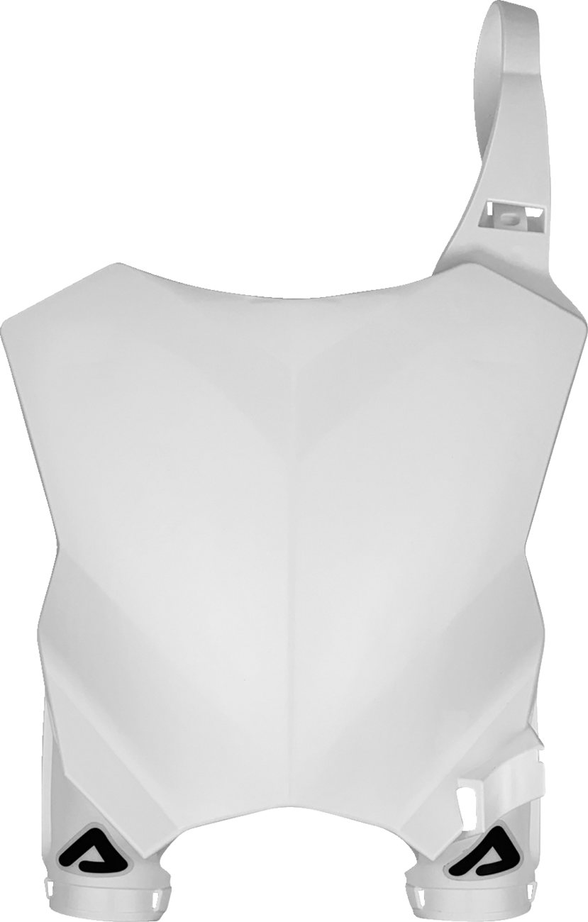 ACERBIS Raptor Number Plate - White 0520-4026