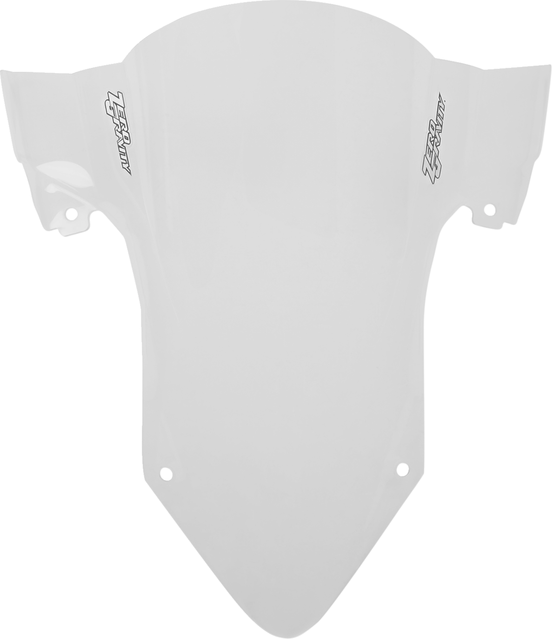 ZERO GRAVITY Double Bubble Windscreen - Clear
