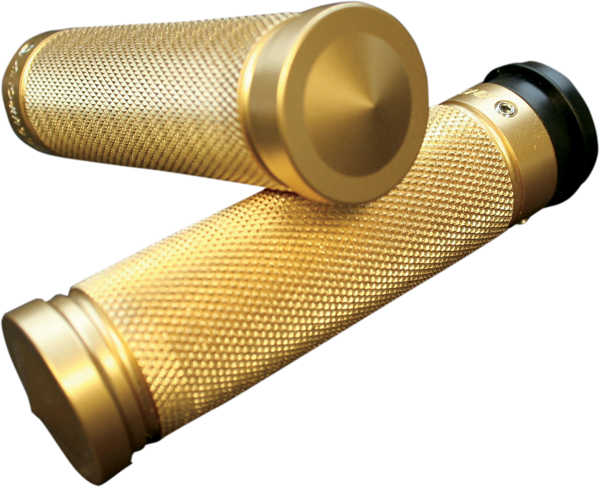 ACCUTRONIX Brass Knurled Custom Grips - TBW 0630-1123