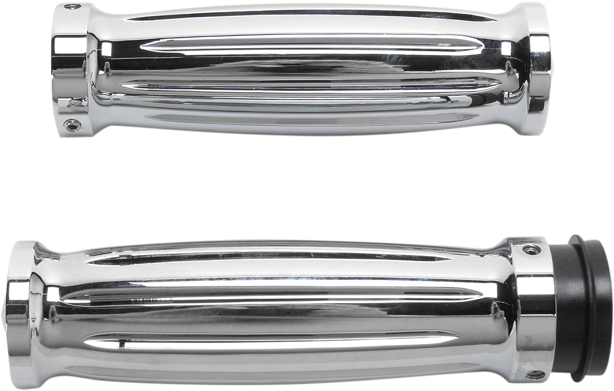 ACCUTRONIX Custom Grips - Diamond / TBW / Chrome 0630-1455