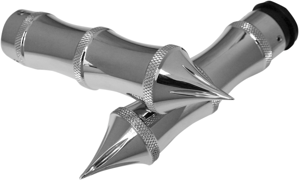 ACCUTRONIX Custom Grips - Tribal / TBW / Chrome 0630-1451
