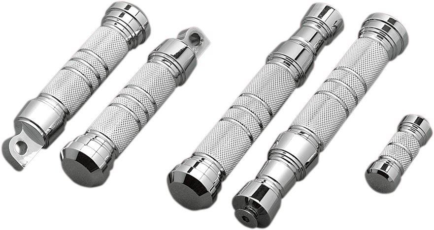 ACCUTRONIX Elite Shift Peg - Knurled / Chrome 1811-8504