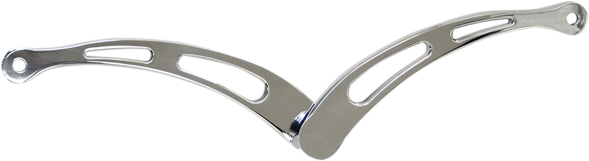 ACCUTRONIX Heel/Toe Shifter - Slotted / Chrome 1602-0976