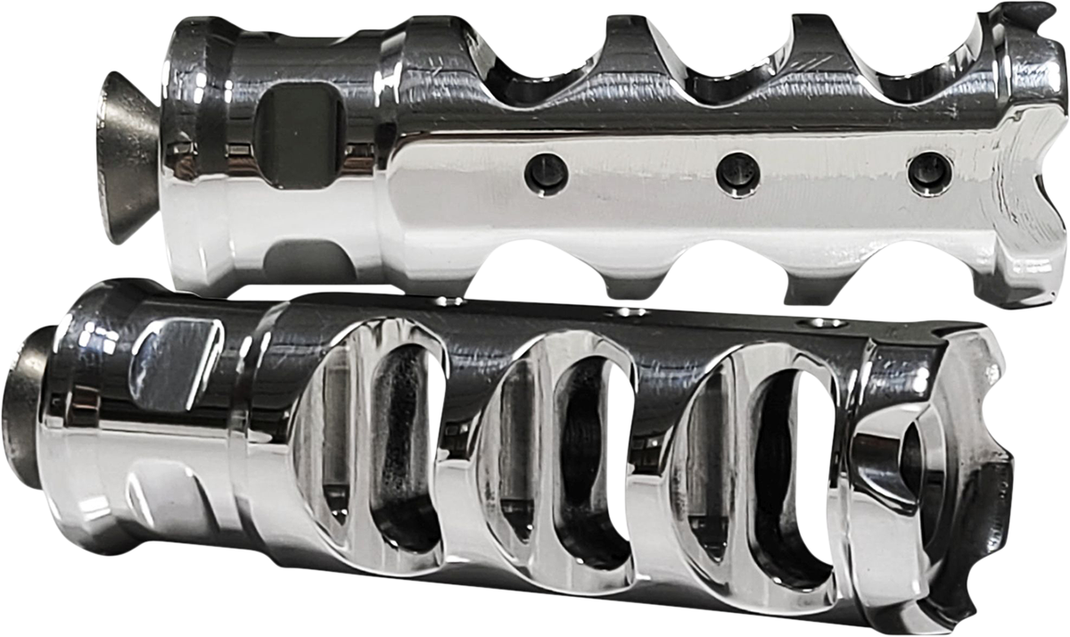 ACCUTRONIX Muzzle Brake Shifter Peg - Heel/Toe / Chrome 1602-1401