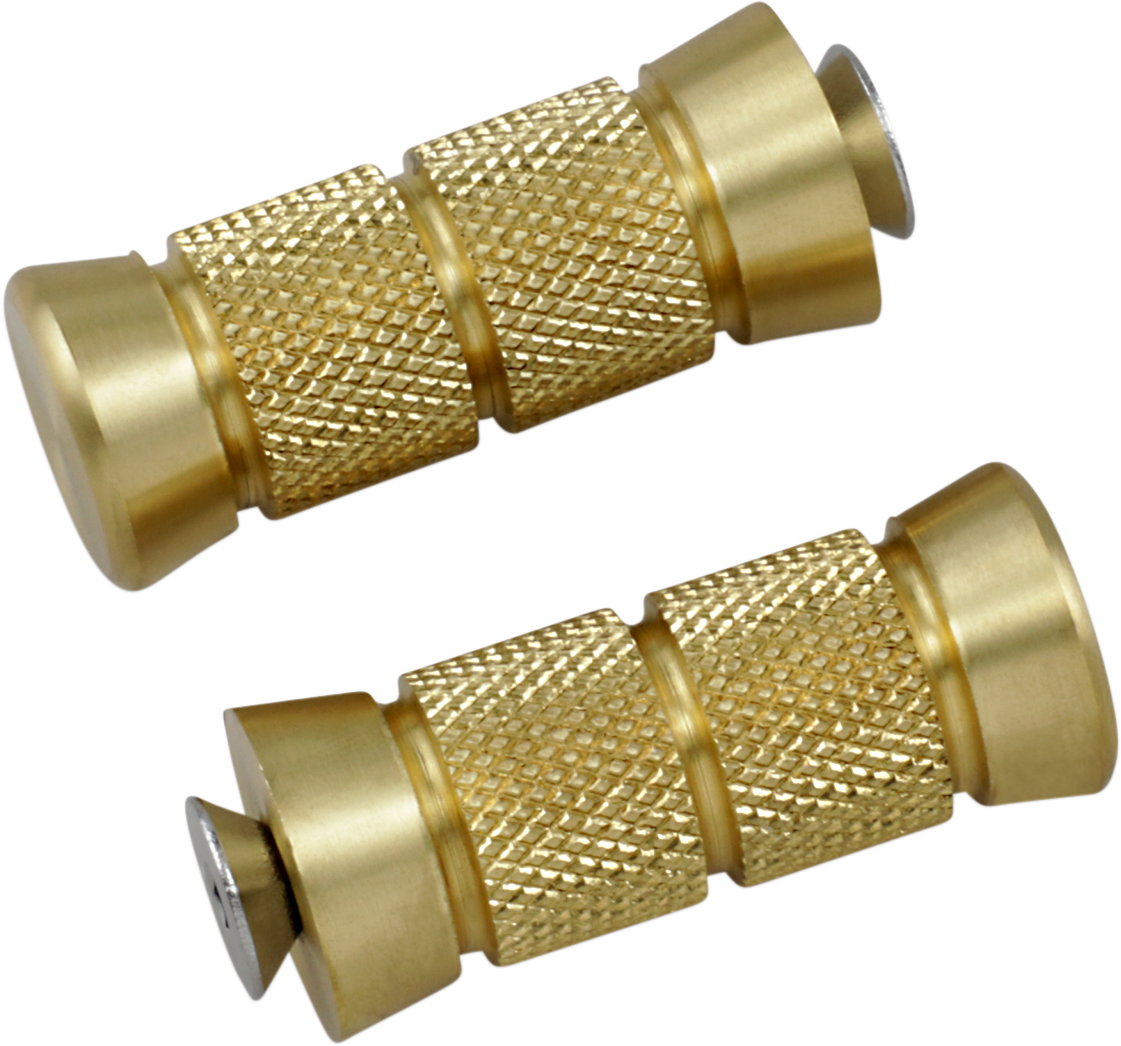 ACCUTRONIX Toe Peg - Knurled / Brass 1603-0183
