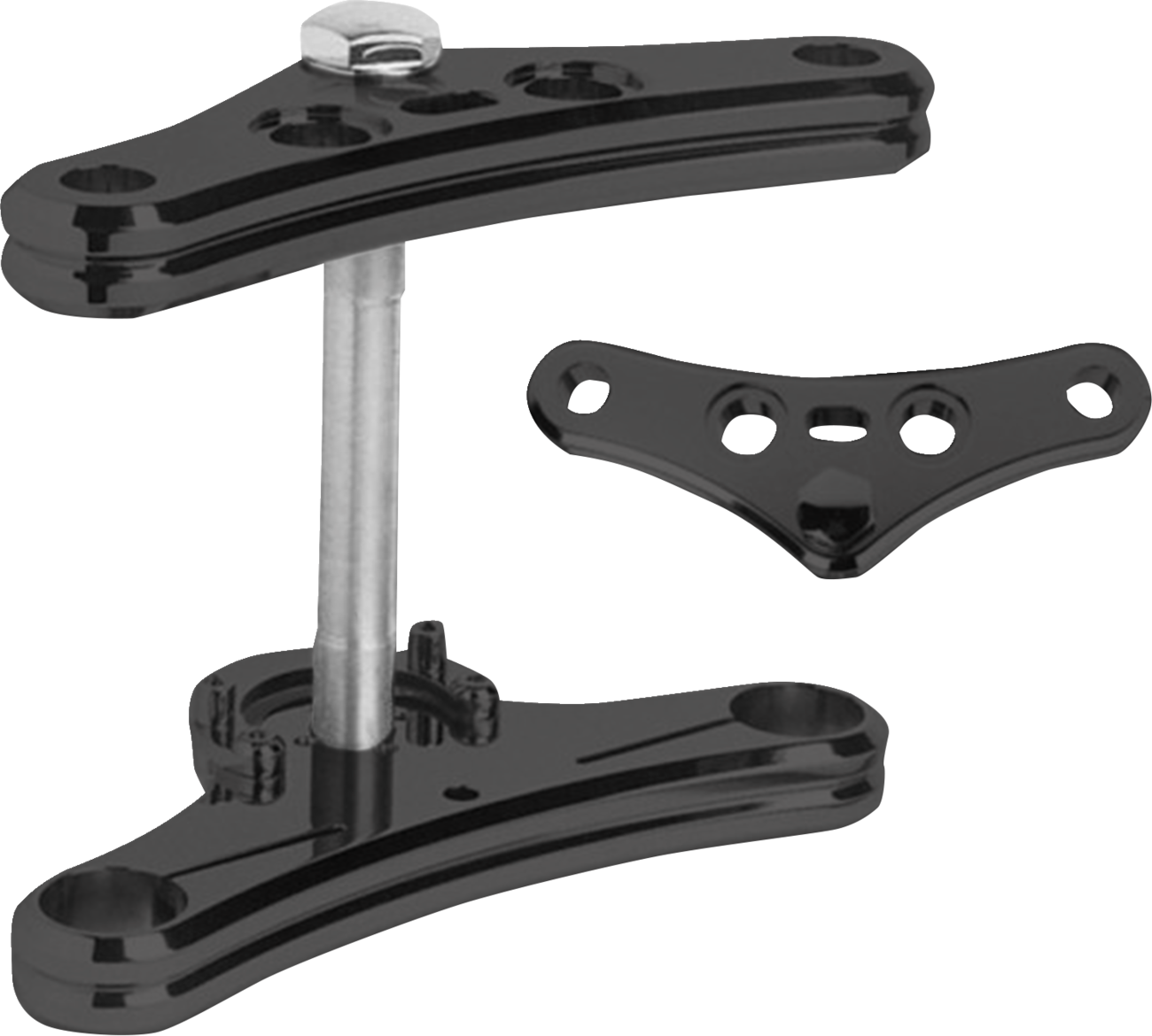 ACCUTRONIX Triple Tree - 41 mm / Black / 0° Rake / Elite 0408-0469