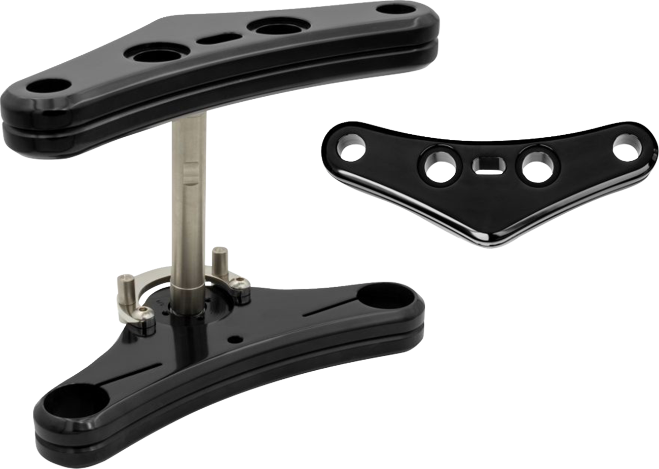 ACCUTRONIX Triple Tree - 41 mm / Black / 5° Rake / Elite 0408-0470