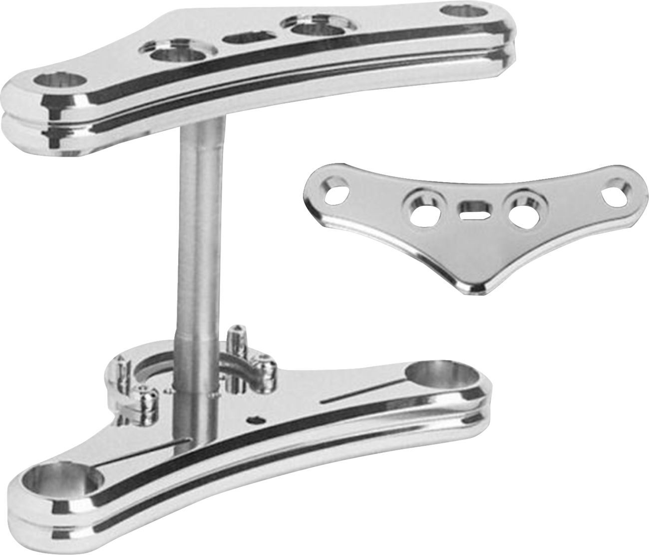 ACCUTRONIX Triple Tree - 41 mm / Black / 7° Rake / Elite 0408-0471
