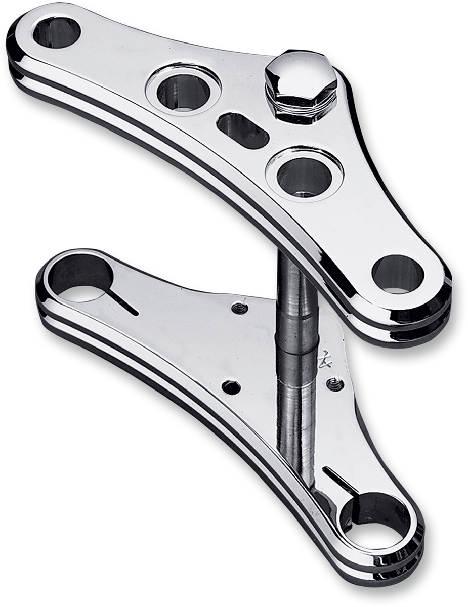 ACCUTRONIX Triple Tree - 41 mm / Chrome / Raked 0° / Elite Radius Groove DS-222530