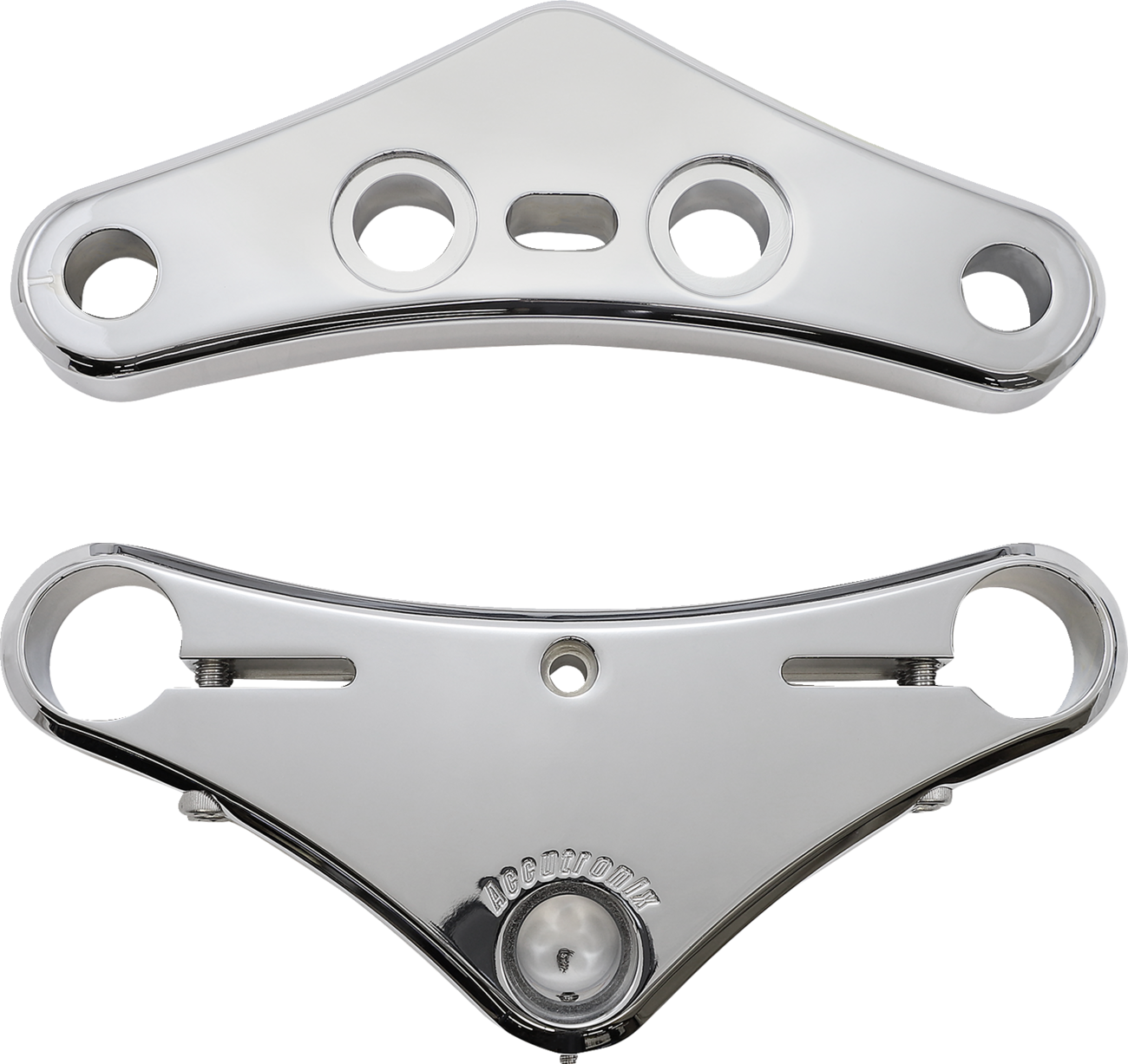 ACCUTRONIX Triple Tree - 41 mm / Chrome / Raked 7° / Elite Smooth 2406-7417