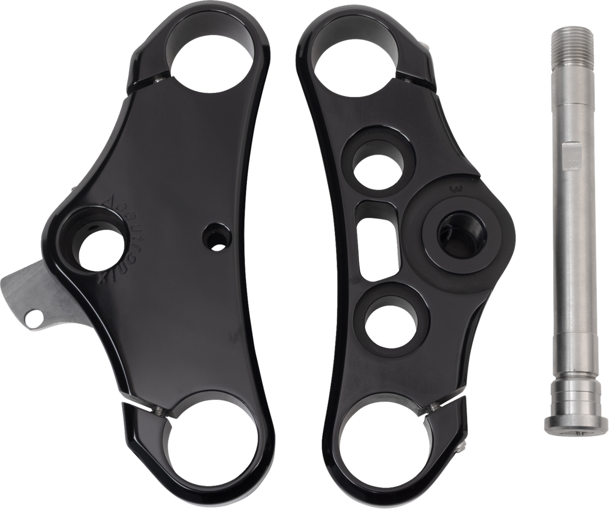 ACCUTRONIX Triple Tree - 49 mm / Black / 3° Rake / Elite Smooth 0408-0462