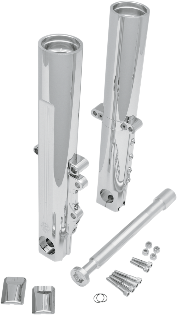 PERFORMANCE MACHINE (PM) Fork Leg Kit — Black/Contrast Cut™