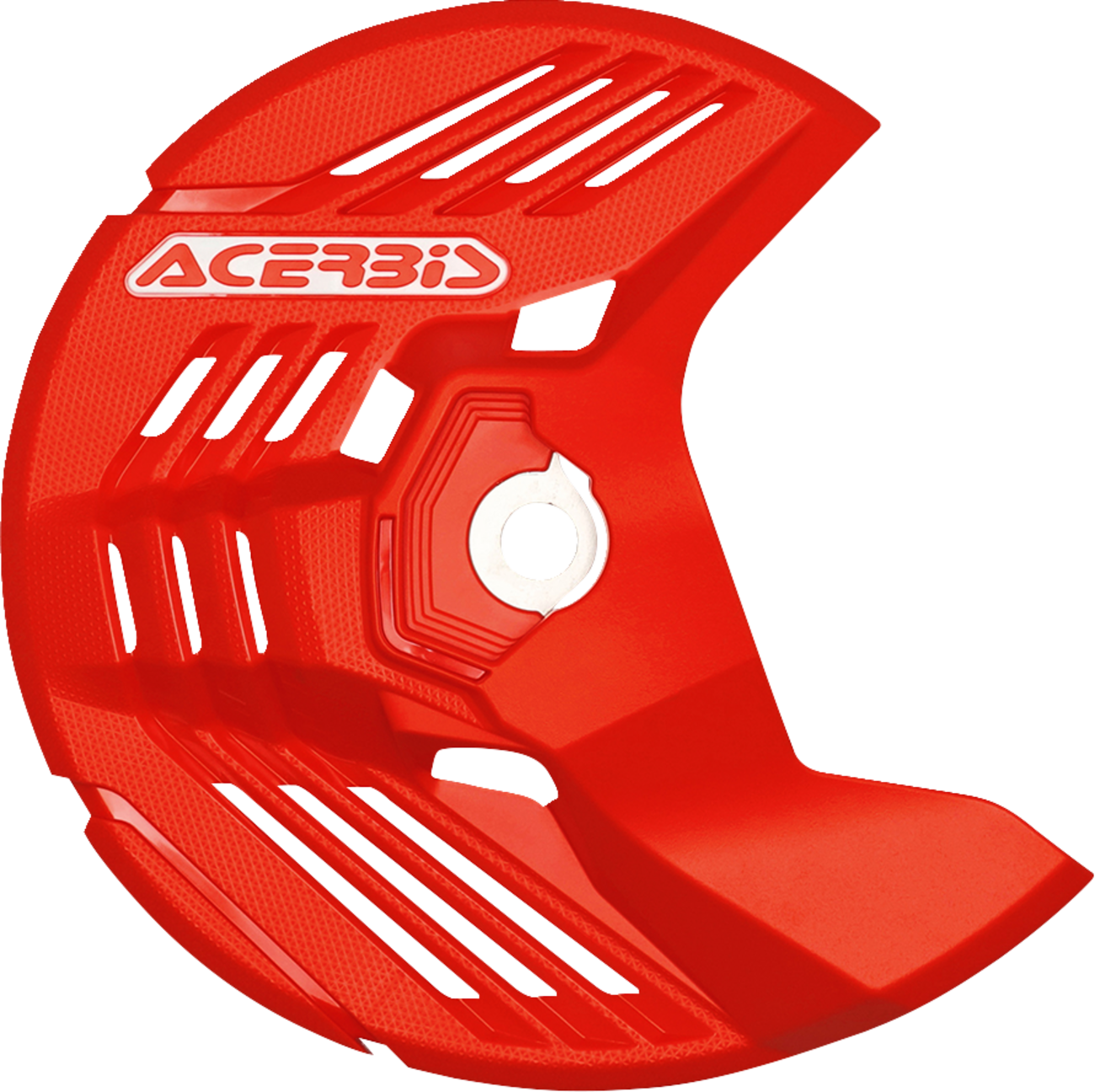 ACERBIS Disc Cover - Linear / Red / Honda | Kawasaki | Sherco | Yamaha 0520-4049