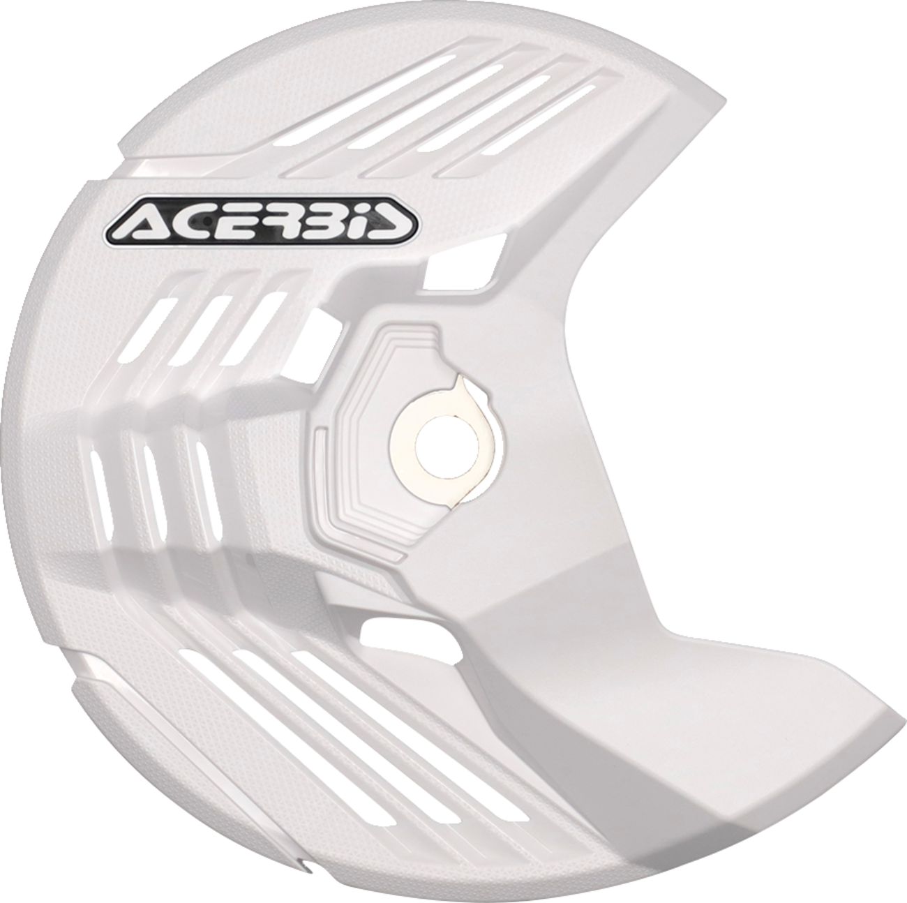 ACERBIS Disc Cover - Linear / White / Honda | Kawasaki | Sherco | Yamaha 0520-4046
