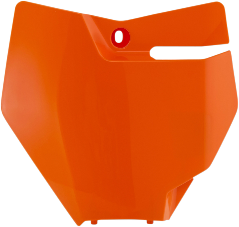ACERBIS Front Number Plate - '16 Orange 0520-2363