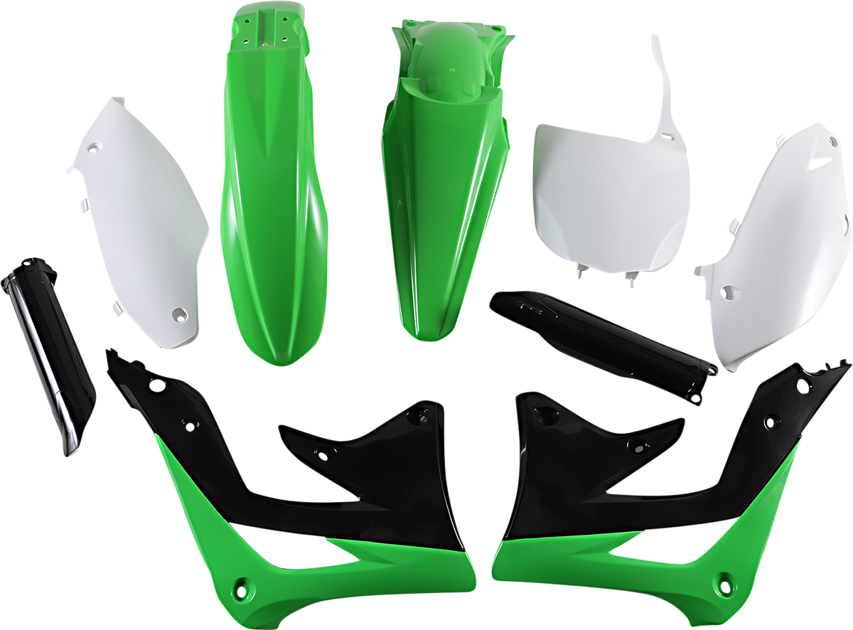 ACERBIS Full Body Kit - '12 OEM Green/Black/White / Kawasaki / KX '12 1403-0955