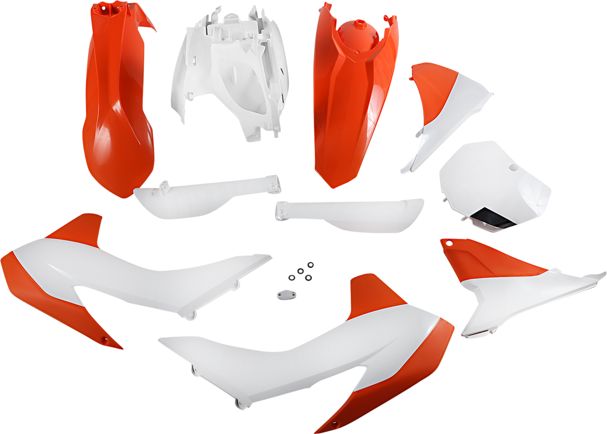ACERBIS Full Body Kit - '15 OEM Orange/White/Black / KTM / SX/XC '15-'16 1403-1570